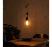 Lampe Suspendue Maritime Noir H 127 Cm