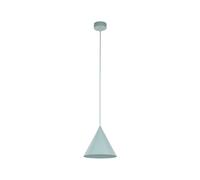 Lampe Suspendue Métal Ø 19 Cm H: Max. 155 Cm Réglable E27 Vert Menthe