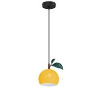 Lampe Suspendue Métal Chambre D'Enfants Ø 17 CM Pomme Jaune E27 Enfants