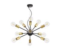 Lampe Suspendue Métal E27 75 Cm De Largeur H: Max. 156,2 Cm Sputnik Suspension