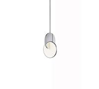 Lampe Suspendue Moderne à Une tête en Acier Inoxydable, luminaire décoratif d'intérieur, en Acrylique, à Haute Transmission Lumineuse