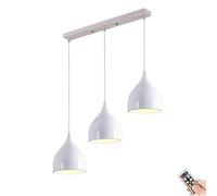 Lampe suspendue moderne alimentée par batterie avec télécommande sans fil pour une utilisation en intérieur, idéale pour la cuisine, la salle à manger, la décoration de la maison et de la ferme