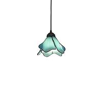 Lampe Suspendue Moderne du Milieu du siècle, luminaire de Plafond Utilitaire, Art déco Antique, éclairage à la Mode, Forme de Fleur en Verre, Sensation rétro, Lampe Suspendue Mignonne