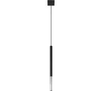 Lampe suspendue MOZAICA 1 noir/chrome 1xG9 8W acier 100x8x8cm Sollux Lighting