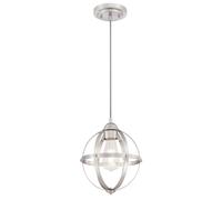 Lampe suspendue Nickel Lumière E27 60 W Suspension Stella Mira Westinghouse