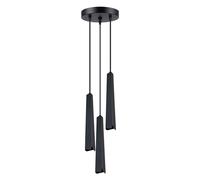 Lampe Suspendue Noire G9 pour Salle à Manger, Chambre à Coucher, L:19.5 cm