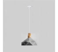 Lampe Suspendue Nordique pour Restaurant, Lampe à tête Unique, Petit plafonnier créatif pour Bar, Style Industriel rétro Minimaliste, pour îlot de Cuisine, lustres et suspensions (Blanc) (Vert)