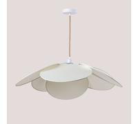 Lampe Suspendue Okai Style Blanc Cassé ↔︎ 87 Cm Blanc