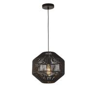 Lampe Suspendue Pendentif Câble Ø 30 Cm Noir H: Max. 153 Cm Réglable