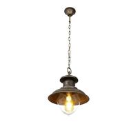 Lampe Suspendue Pendentif En Laiton Vintage Bronze 30Cm Fait Main Salon