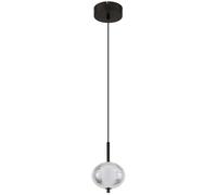 Lampe suspendue plafonnier LED lampe de salle à manger interrupteur à marchepied D 15 cm