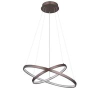 Lampe suspendue plafonnier suspension 42W LED dimmable hauteur réglable D 51 cm