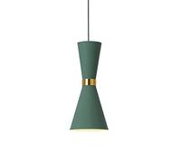 Lampe Suspendue pour Îlot Cuisine Moderne Lampe À Suspension De Barre d'art en Fer Simple Lustre De Couleur Créative pour Salon Plafonnier Abat-Jour Lampe Suspendue pour Chambre À Coucher De