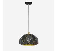 Lampe Suspendue pour îlot de Cuisine, plafonnier avec Abat-Jour en métal, Suspension Creuse Nordique Moderne, Hauteur réglable pour Salle à Manger et Bar