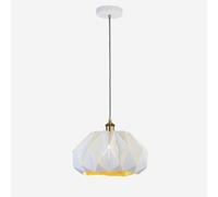 Lampe Suspendue pour îlot de Cuisine, plafonnier avec Abat-Jour en métal, Suspension Creuse Nordique Moderne, Hauteur réglable pour Salle à Manger et Bar