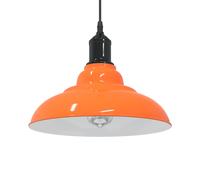 Lampe suspendue réglable hauteur E27 gris brillant Ø 31cm métal vidaXL