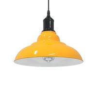 Lampe suspendue réglable hauteur E27 gris brillant Ø 31cm métal vidaXL