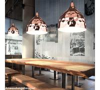 1 pz Rose Gold Pendant Light Holder D:230mm