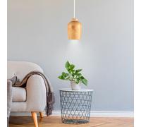 Lampe Suspendue Rétro Sommeil Chambre Bois Braun Plafonniers Grand Lumière