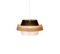 Lampe Suspendue Ronde à 3 Niveaux en Lin, Style Japonais Wabi-Silent, LED créative, Base E27, tête Unique, pour Chambre à Coucher, Salon, Grand Salon, Salon de thé, café, Fondue Chinoise, éclairage d