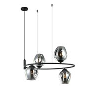 Lampe suspendue Roxane MDM-4046-4 BK+SG Italux