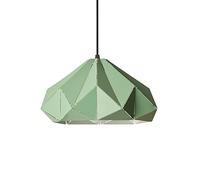 Lampe Suspendue Simple Polygonale Abat-Jour De Plafond Créatif pour Salon Lustre À Suspensions en Métal Macaron Lampe À Suspension De Décoration Digne De Bar pour pour La Salle