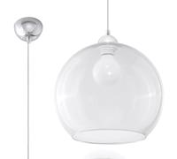 Lampe suspendue Sollux Lighting Ball Blanc TU