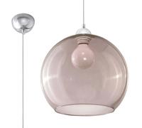 Lampe suspendue Sollux Lighting Ball Noir TU