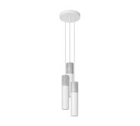 Lampe suspendue Sollux Lighting Borgio 3P Blanc TU