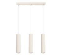 Sollux Lighting Suspension Karbon SL.1594 – 3 x 10 W GU10 en aluminium beige