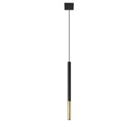 Sollux Lighting Mozaica lampe suspendue 1x40 W noir-doré SL.0891