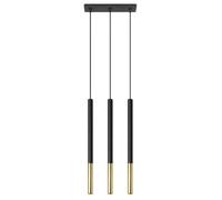Lampe suspendue Sollux Lighting Mozaica 3L Noir TU