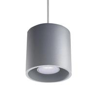 Lampe suspendue Sollux Lighting Orbis 1 Gris TU