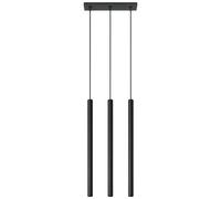 Lampe suspendue Sollux Lighting Pastelo 3 Noir TU