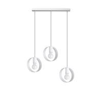 Lampe suspendue Sollux Lighting Titran 3 Blanc TU