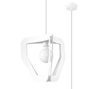 Lampe suspendue Sollux Lighting Tres Blanc TU