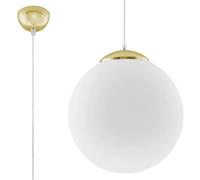 Lampe suspendue Sollux Lighting Ugo 30 Blanc TU
