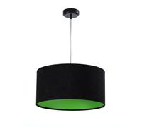 Lampe Suspendue Stylée De Table À Manger Salon Noir Vert Ø40Cm JERRY