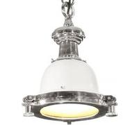 Lampe suspendue - - Aluminium - 40 W - Argenté/Blanc - Design contemporain
