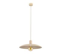 Lampe Suspendue Vintage E27 Sable Gris Rond Ø41cm Loft Pendelleuchte Cuisine
