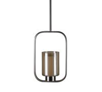 Lampe Suspension Déco "Aludra" 34cm Argent