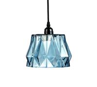 Lampe Suspension Déco "Aurea" 19cm Bleu