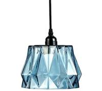 Lampe Suspension Déco "Aurea" 19cm Bleu