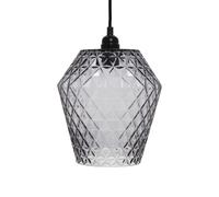 Lampe Suspension Déco "Lumi" 27cm Gris
