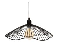 Suspension filaire ""Galt"" métal noir D34cm - Atmosphera createur d'interieur - Noir