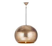 Lampe Suspension Design "Factory Style" 47cm Or