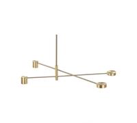 Lampe Suspension Dorée en Métal à LED Intégrées Branches Glamour Cuisine Bandon [EEK: A]