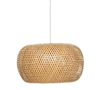 Suspension ""Nam"" bambou D46cm - Atmosphera createur d'interieur - Beige