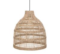 Lampe Suspension en Osier "Seav" 50cm Beige