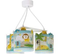 lampe suspension enfant 3 lumières Little Jungle Animaux